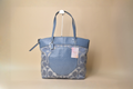 Coach Laura Signature Tote – Pool Blue