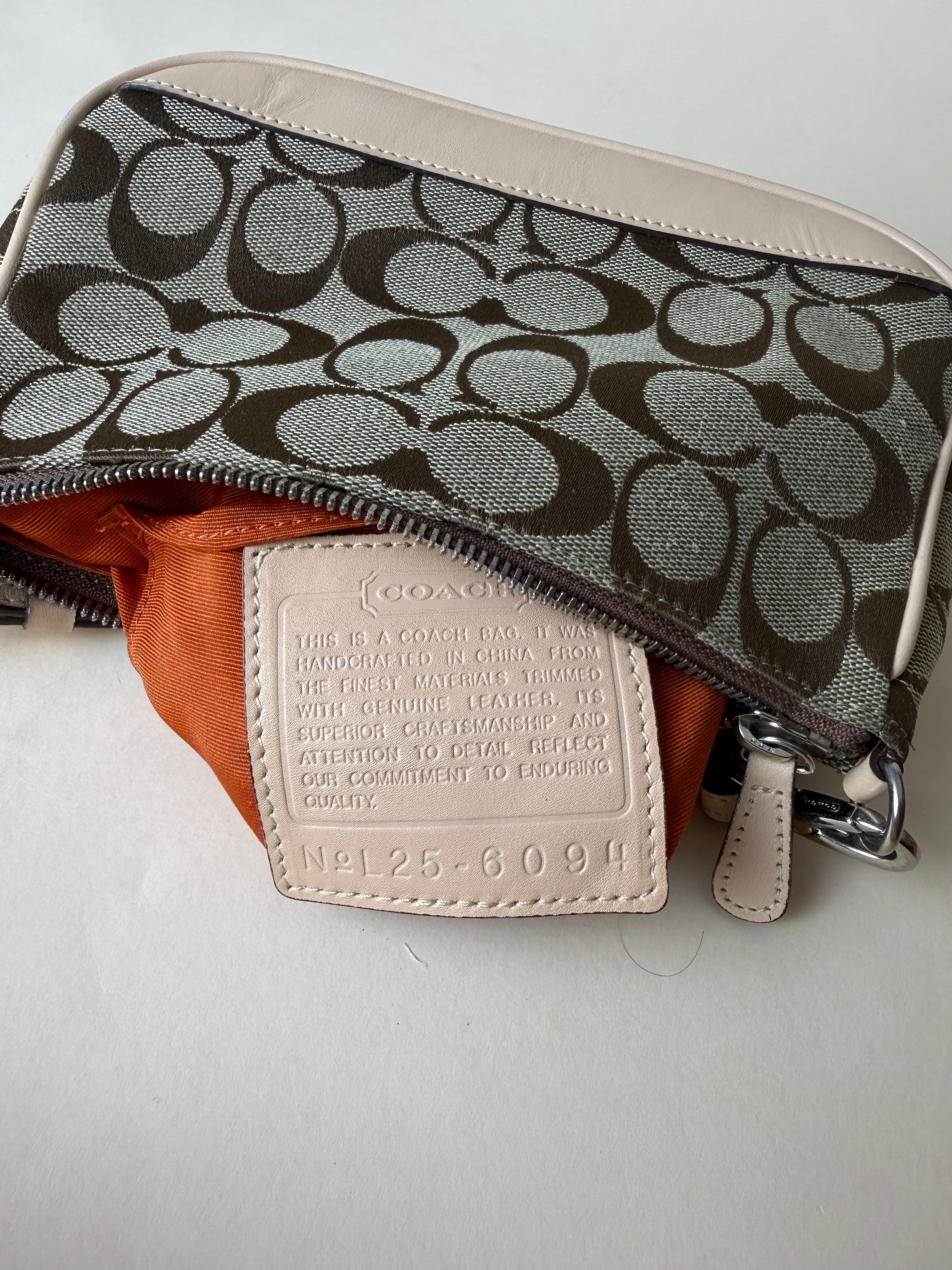 Coach Demi Pochette Mini Signature - Brown/Beige