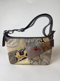 Coach Leopard Patchwork Convertible 2WAY shoulder Bag