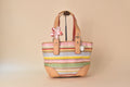 Coach Hamptons Weekend Stripe Tote - Multi