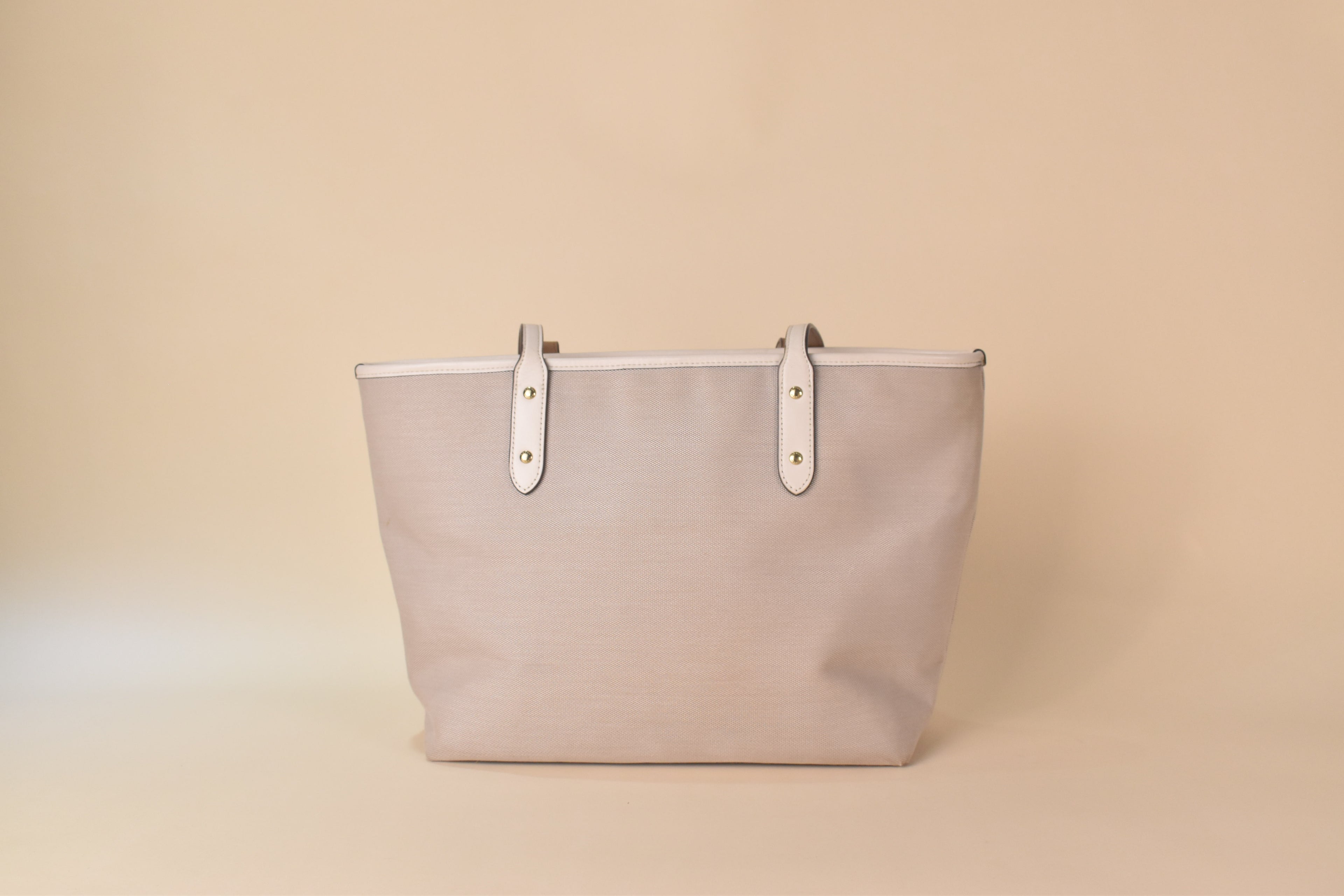 Coach City Tote – Chalk/Light Khaki