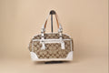 Coach Signature Satchel/Doctor's Bag – Khaki/White