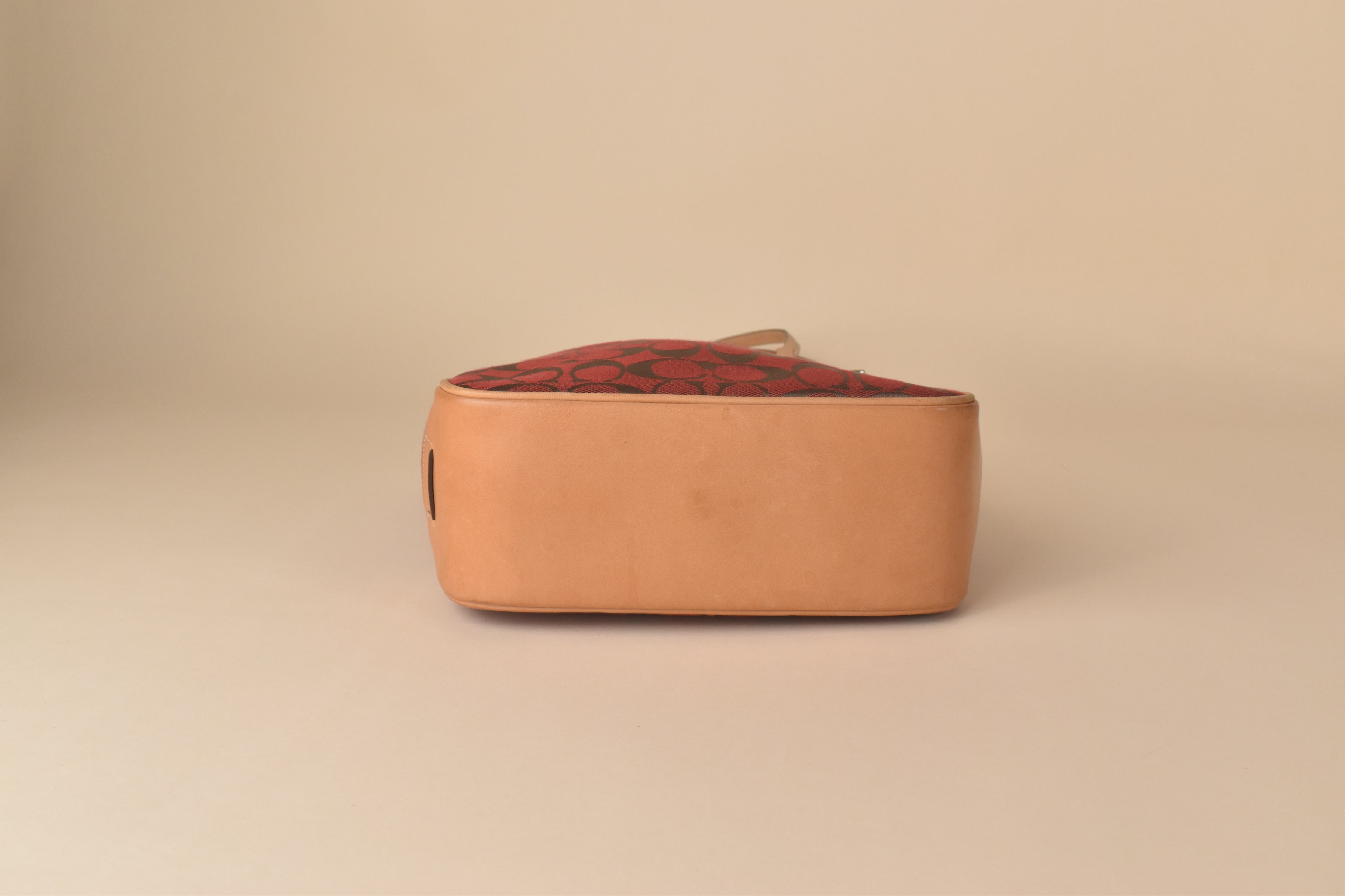 Coach Signature Tote – Rust Red