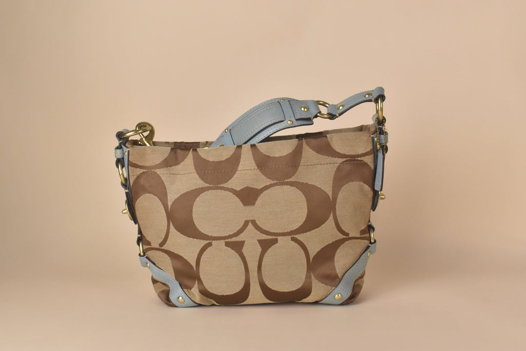 Coach Signature Carly Large Hobo – Blue