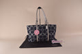 Coach Signature Denim Gallery Tote – Navy/White