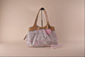 Coach Lexi Optic Signature Tote - Pink/White