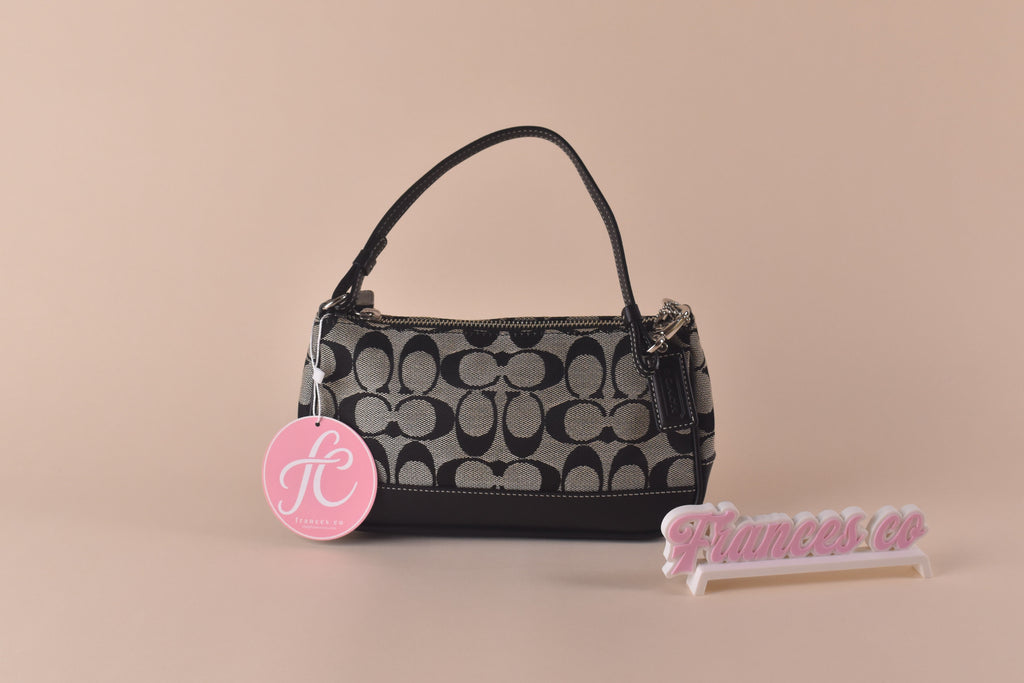 Coach Signature Demi Pochette - Black/Gray