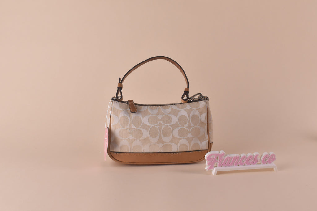 Coach Signature Demi Pochette - Light Khaki