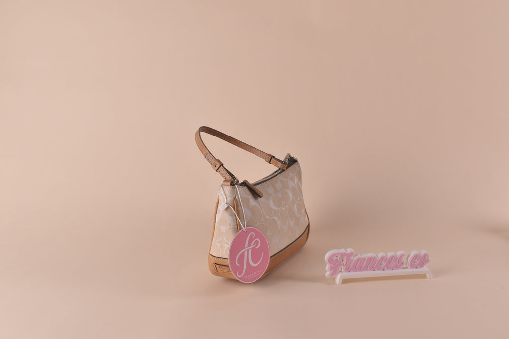 Coach Signature Demi Pochette - Light Khaki