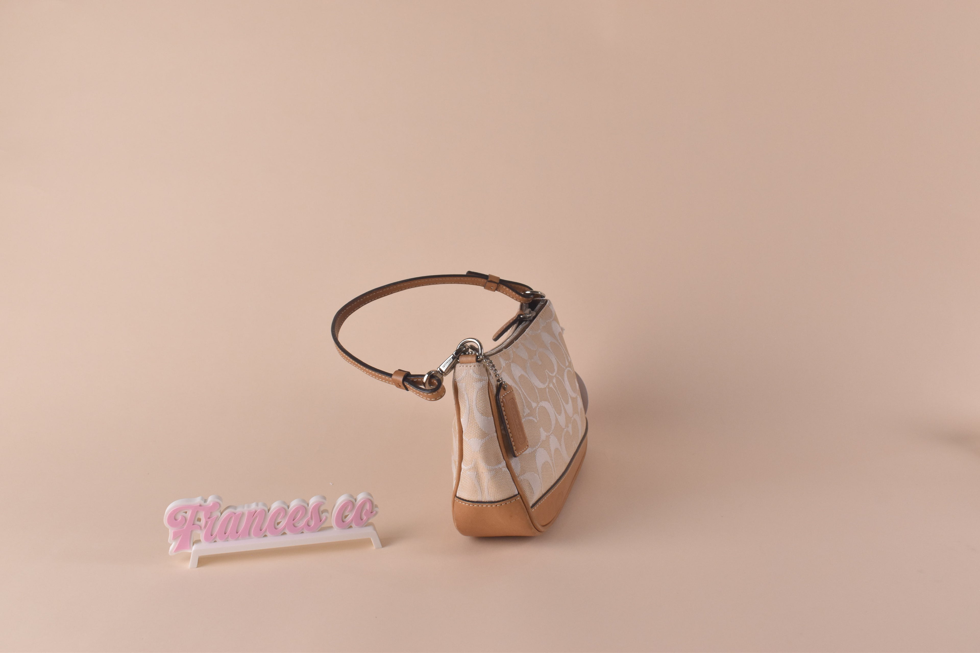 Coach Signature Demi Pochette - Light Khaki