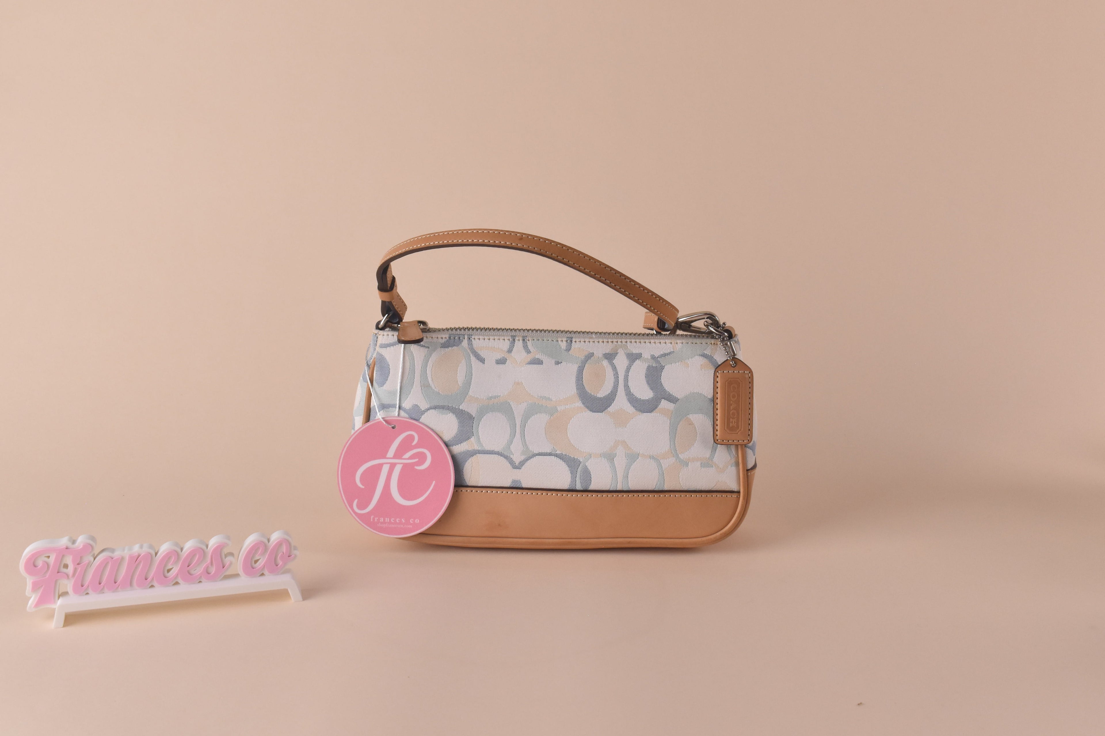 Coach Signature Demi Pochette - Optic Blue