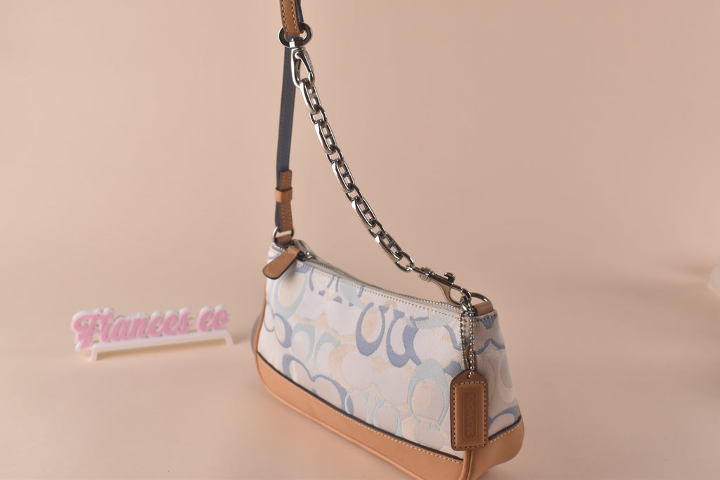 Coach Signature Demi Pochette - Optic Blue
