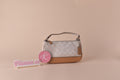 Coach Signature Jacquard Shoulder Bag - Chalk