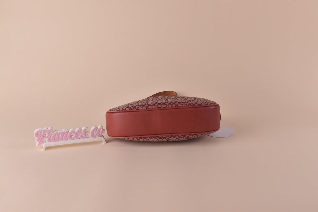 Coach Mini Signature Shoulder Bag - Red