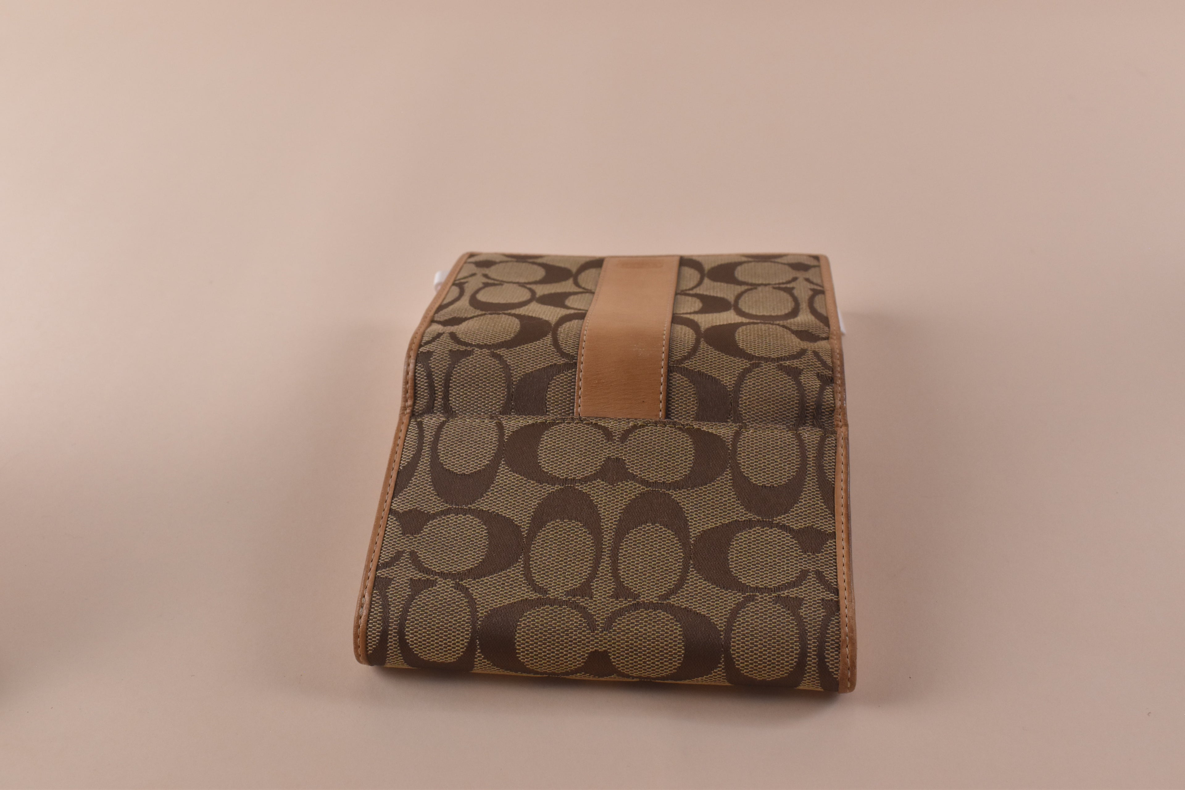 Coach Signature Snap Wallet