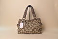 Coach Parker Op Art Tote – Khaki/Brown