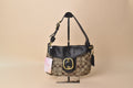 Coach Bleecker Signature Flap Shoulder Bag – Khaki/Brown