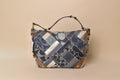 Coach Medium Carly Patchwork Hobo – Blue Multi Denim