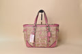 Coach Signature Gallery Optic Glam Tote – Khaki Pink