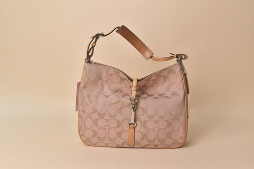 Coach Hampton Clip Hobo – Blush Pink