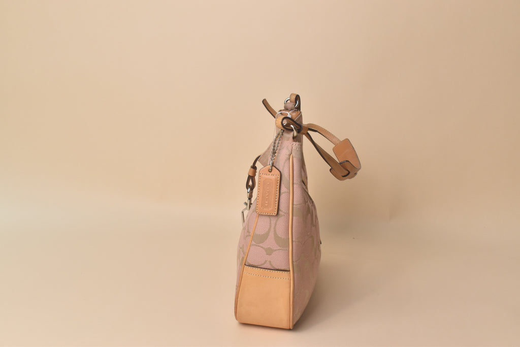 Coach Hampton Clip Hobo – Blush Pink