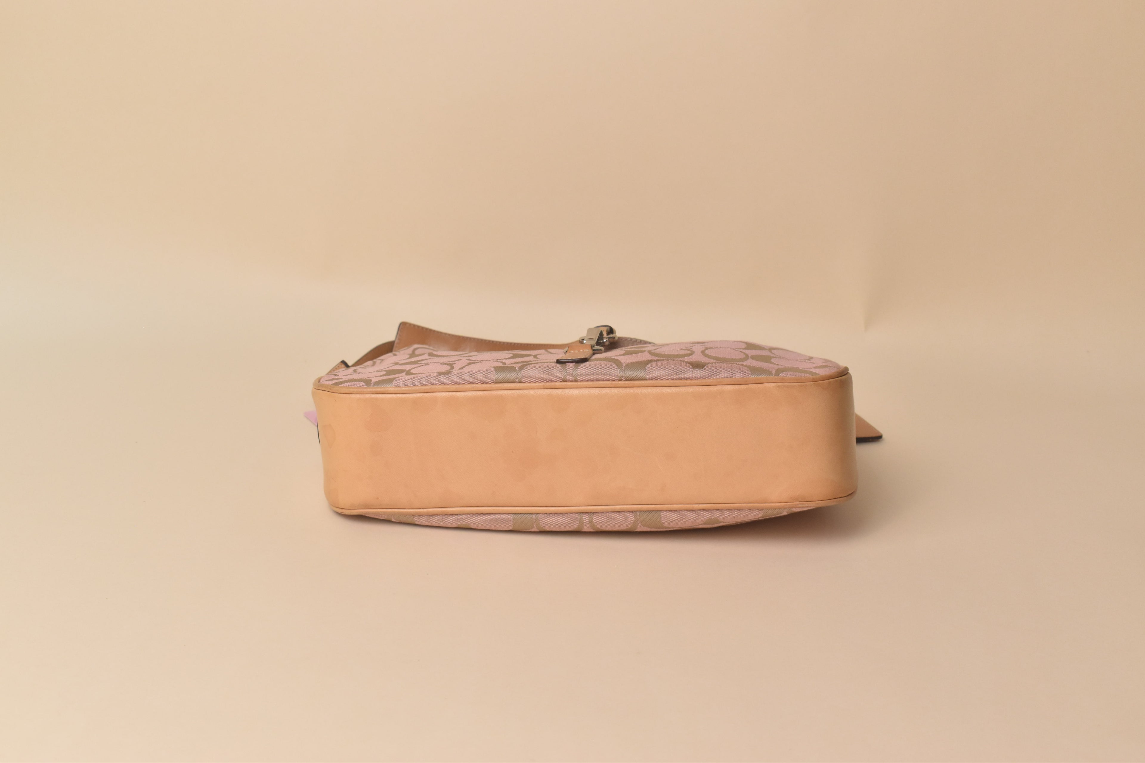 Coach Hampton Clip Hobo – Blush Pink