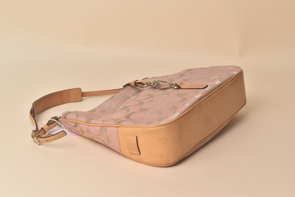 Coach Hampton Clip Hobo – Blush Pink