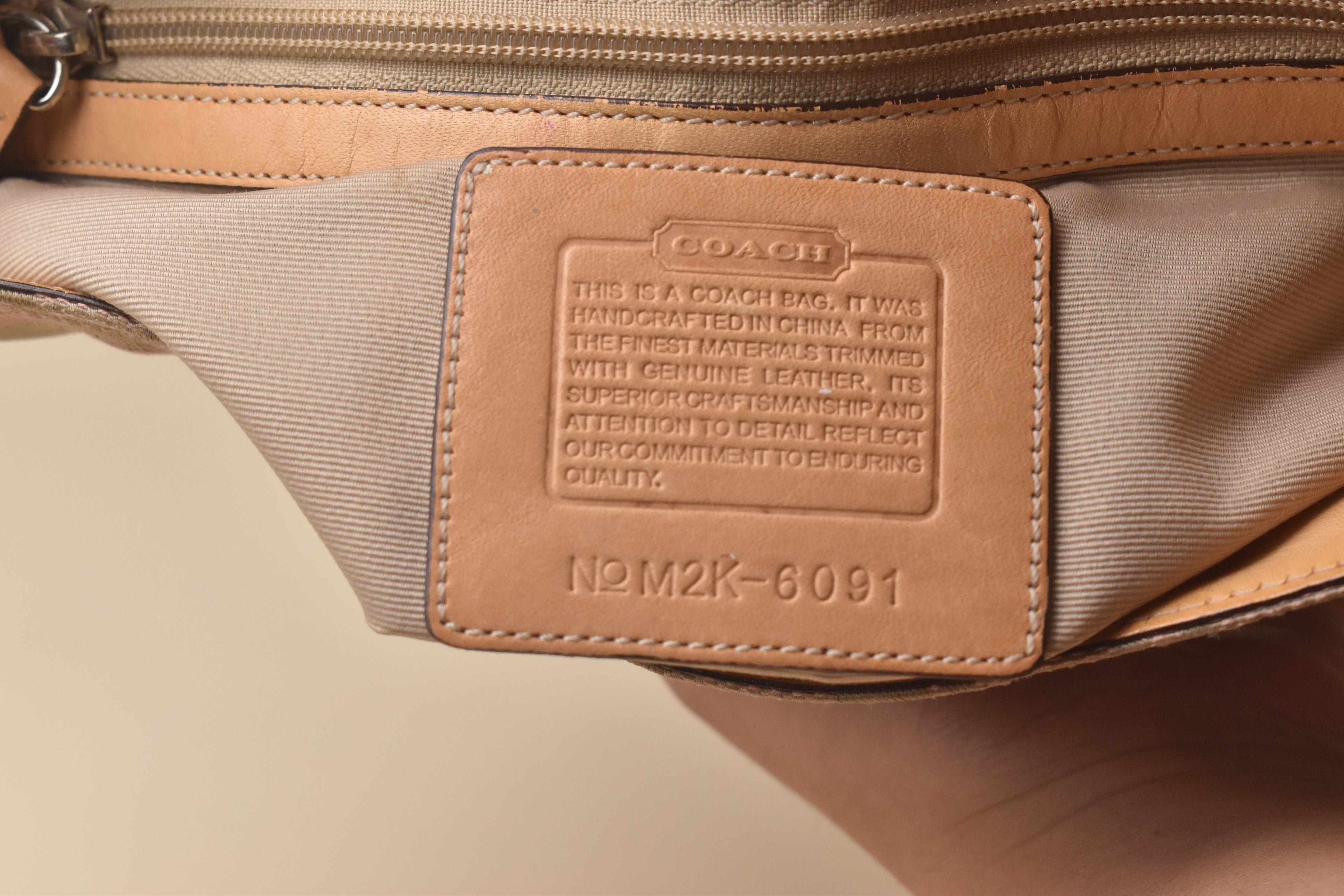 Coach Hampton Clip Hobo – Blush Pink
