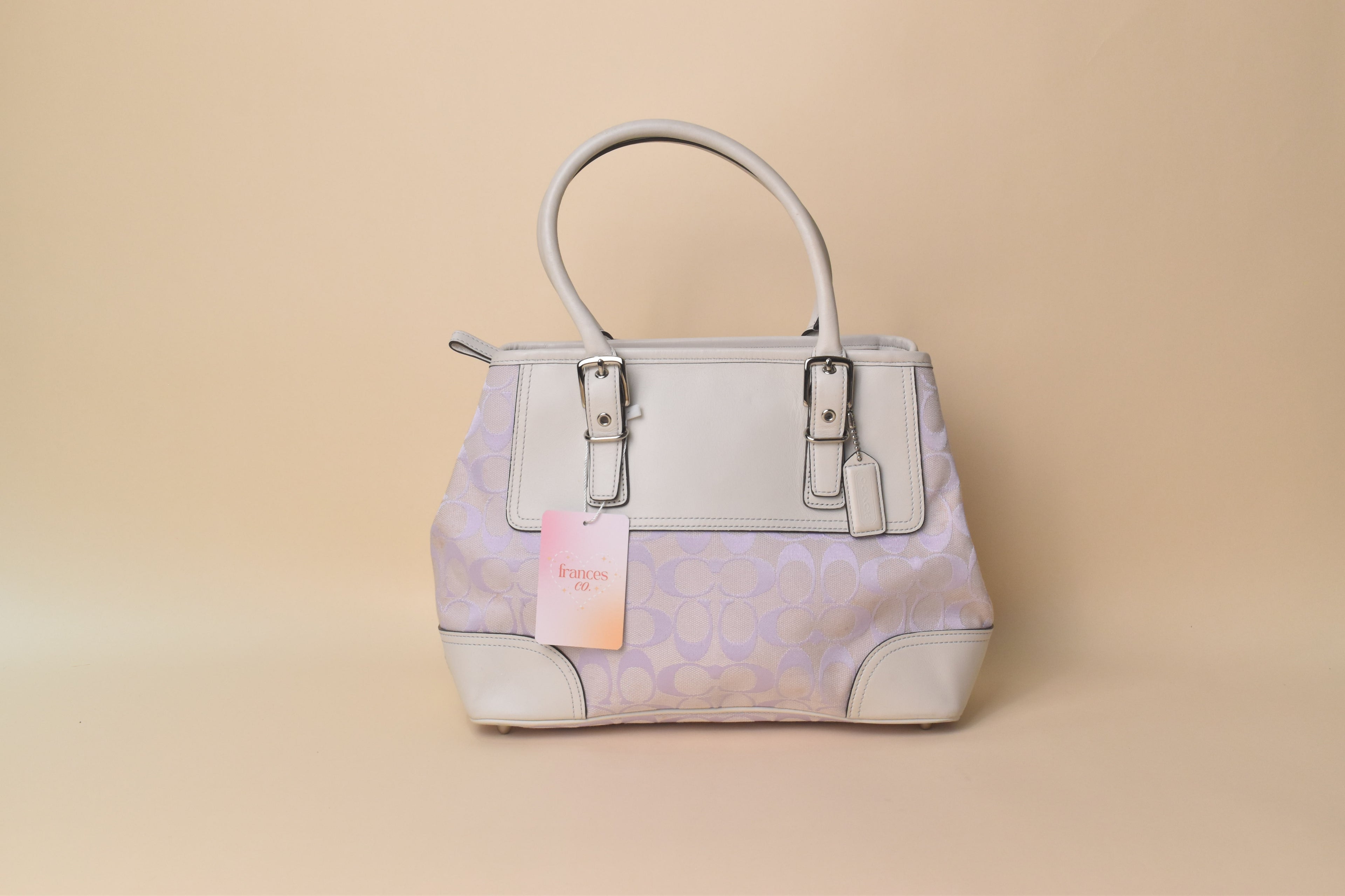 Coach Soho Signature Satchel – Lavender Mist