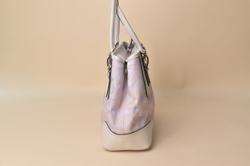 Coach Soho Signature Satchel – Lavender Mist