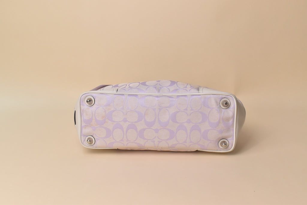 Coach Soho Signature Satchel – Lavender Mist