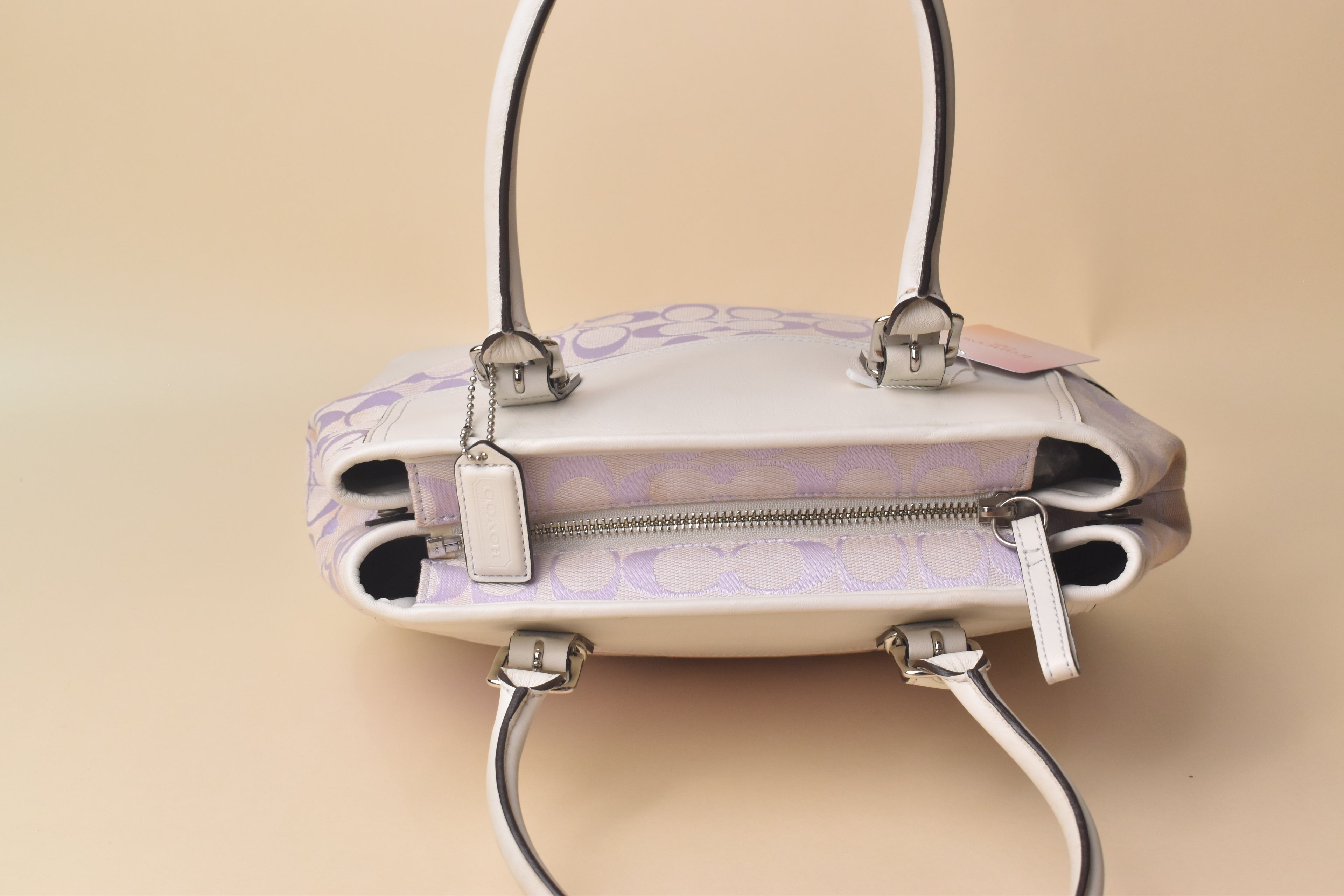 Coach Soho Signature Satchel – Lavender Mist