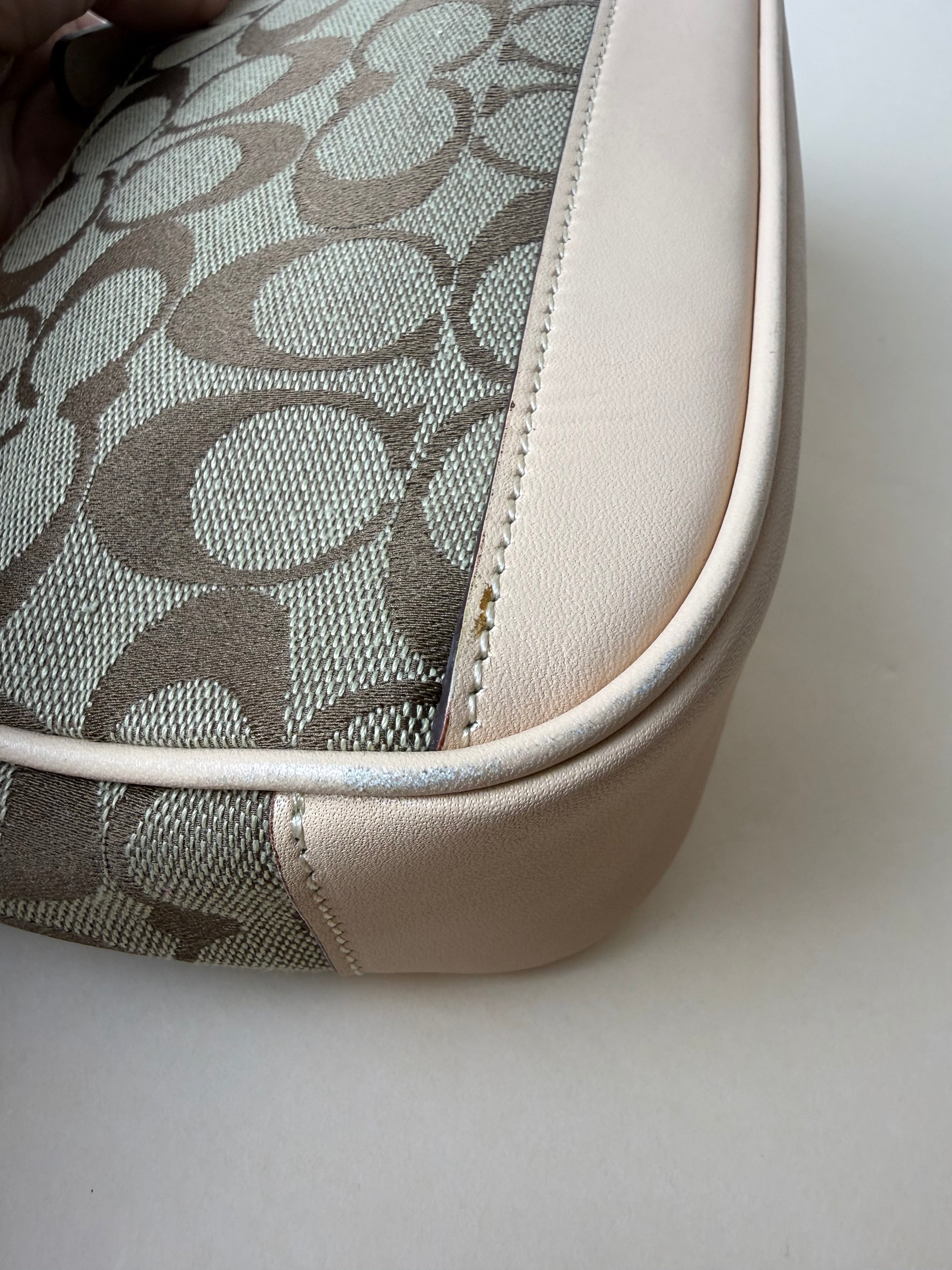 Coach Demi Pochette Mini Signature - Brown/Beige