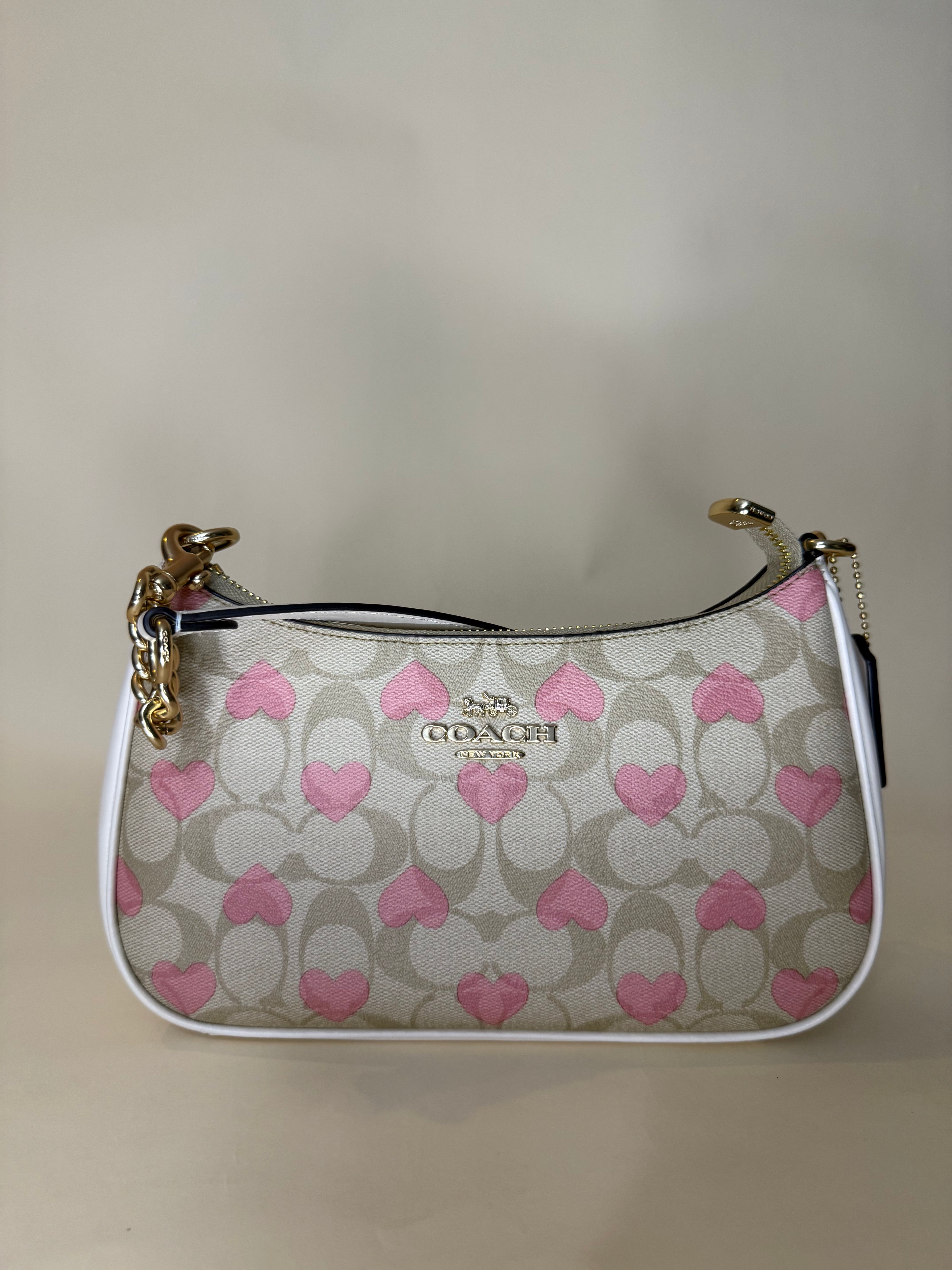 Coach Teri Hobo Valentine's Collection 2024 with Hearts