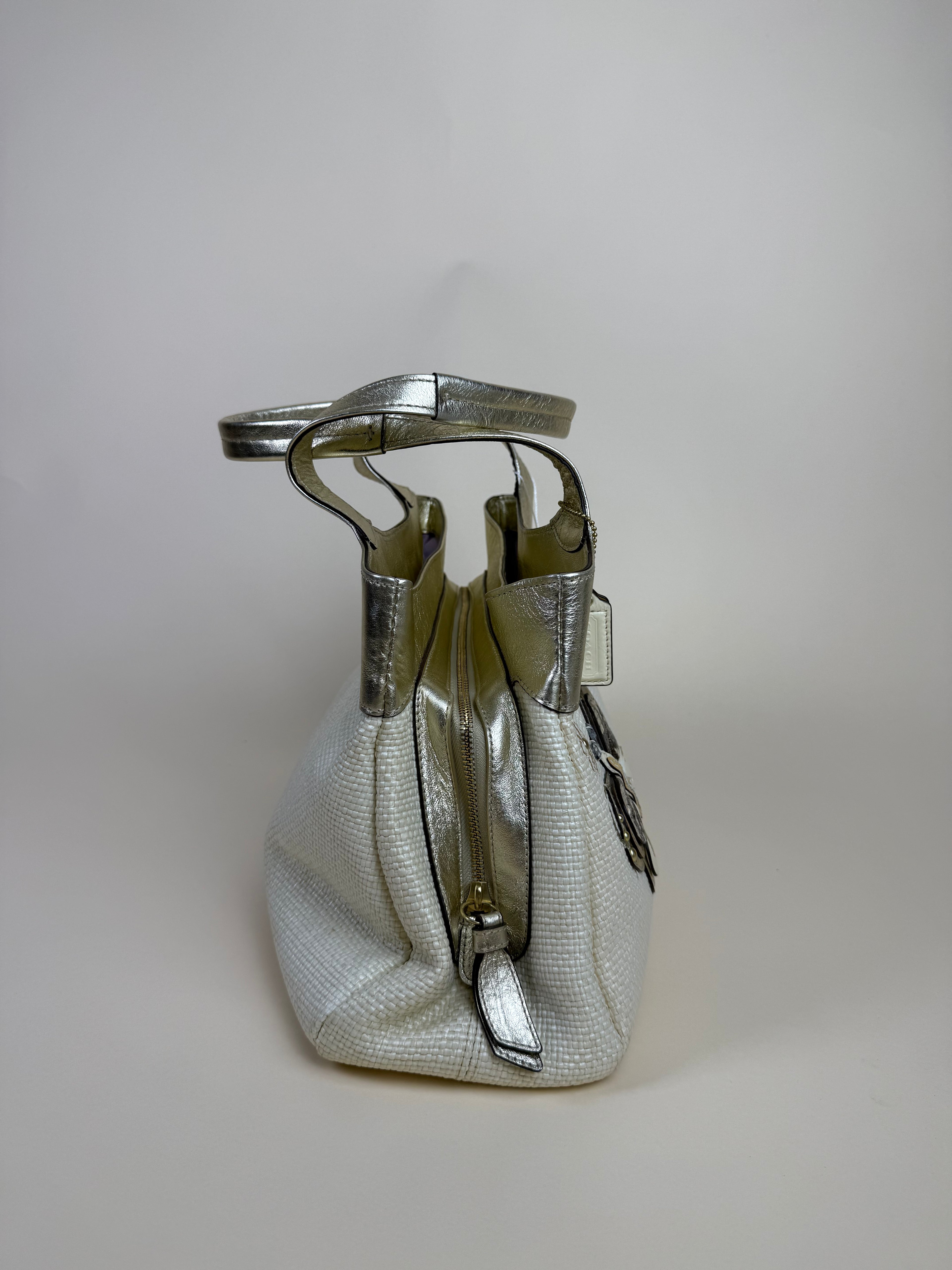Coach Butterfly Appliqué Tote Bag - Gold