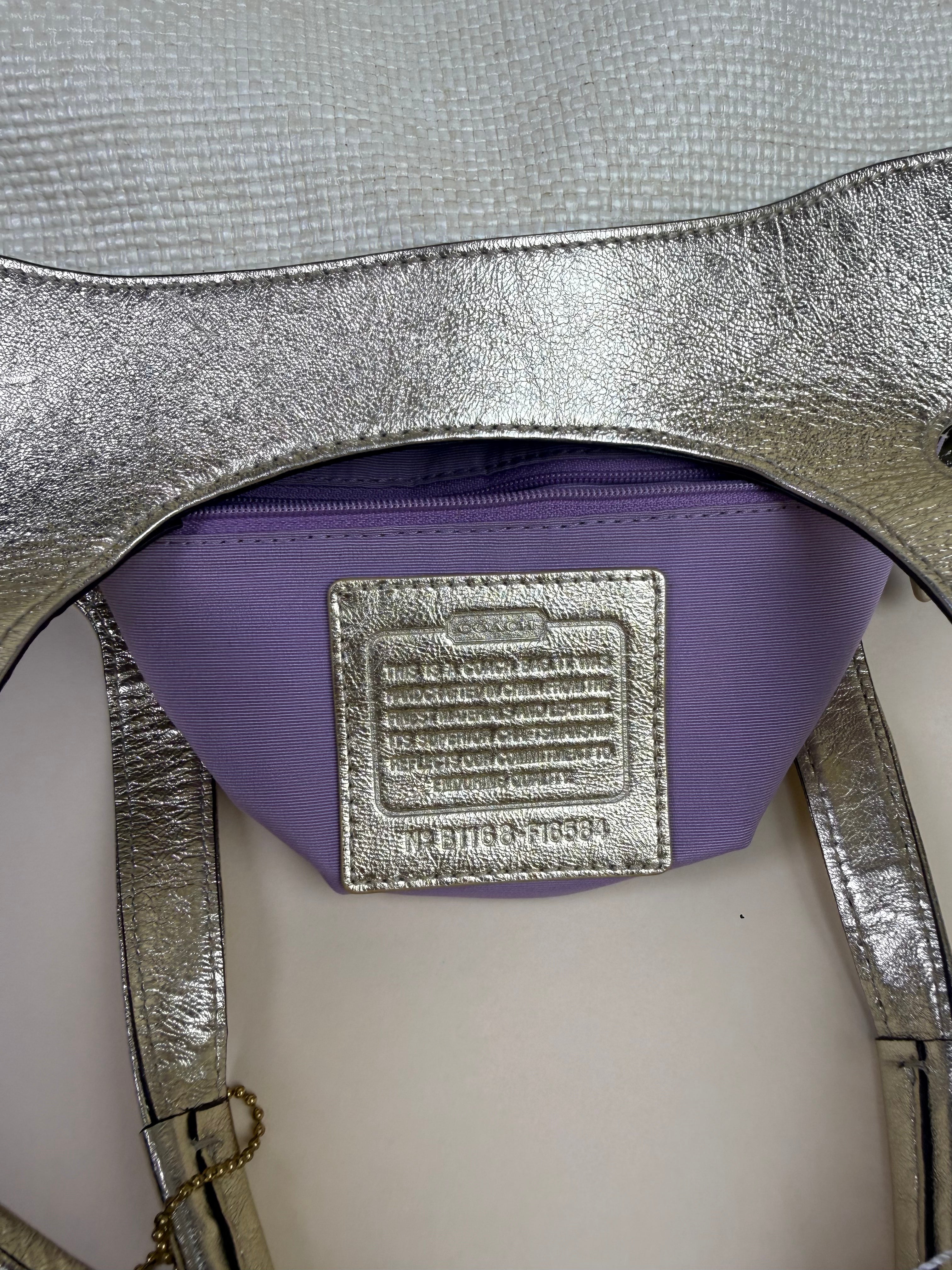 Coach Butterfly Appliqué Tote Bag - Gold