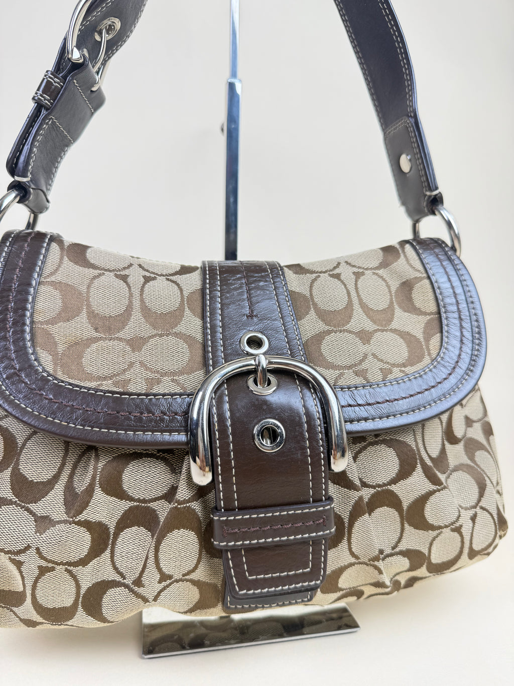 Coach Medium Soho - Khaki/Brown