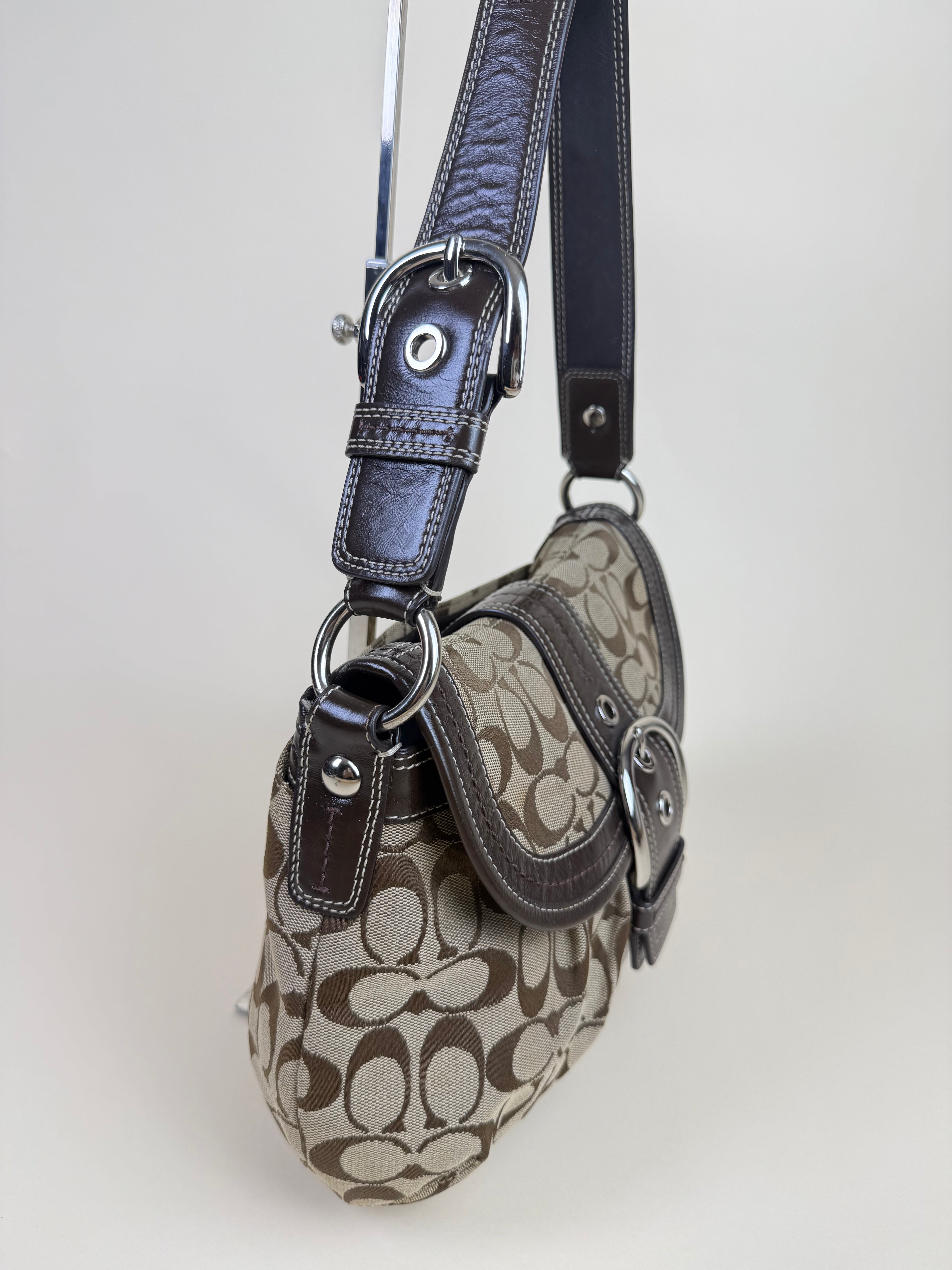 Coach Medium Soho - Khaki/Brown