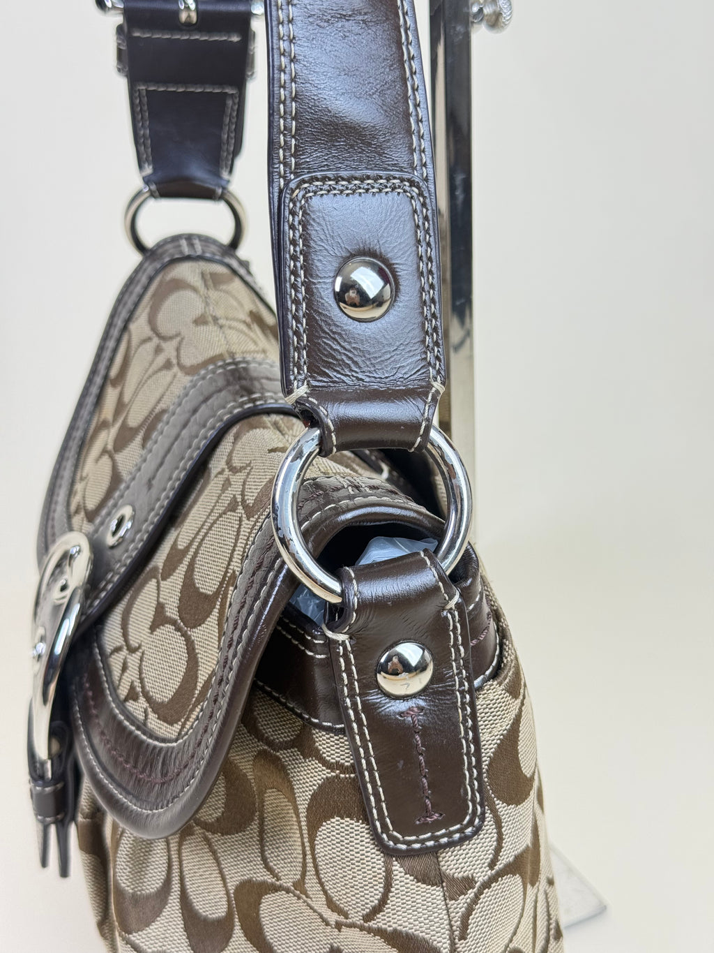 Coach Medium Soho - Khaki/Brown