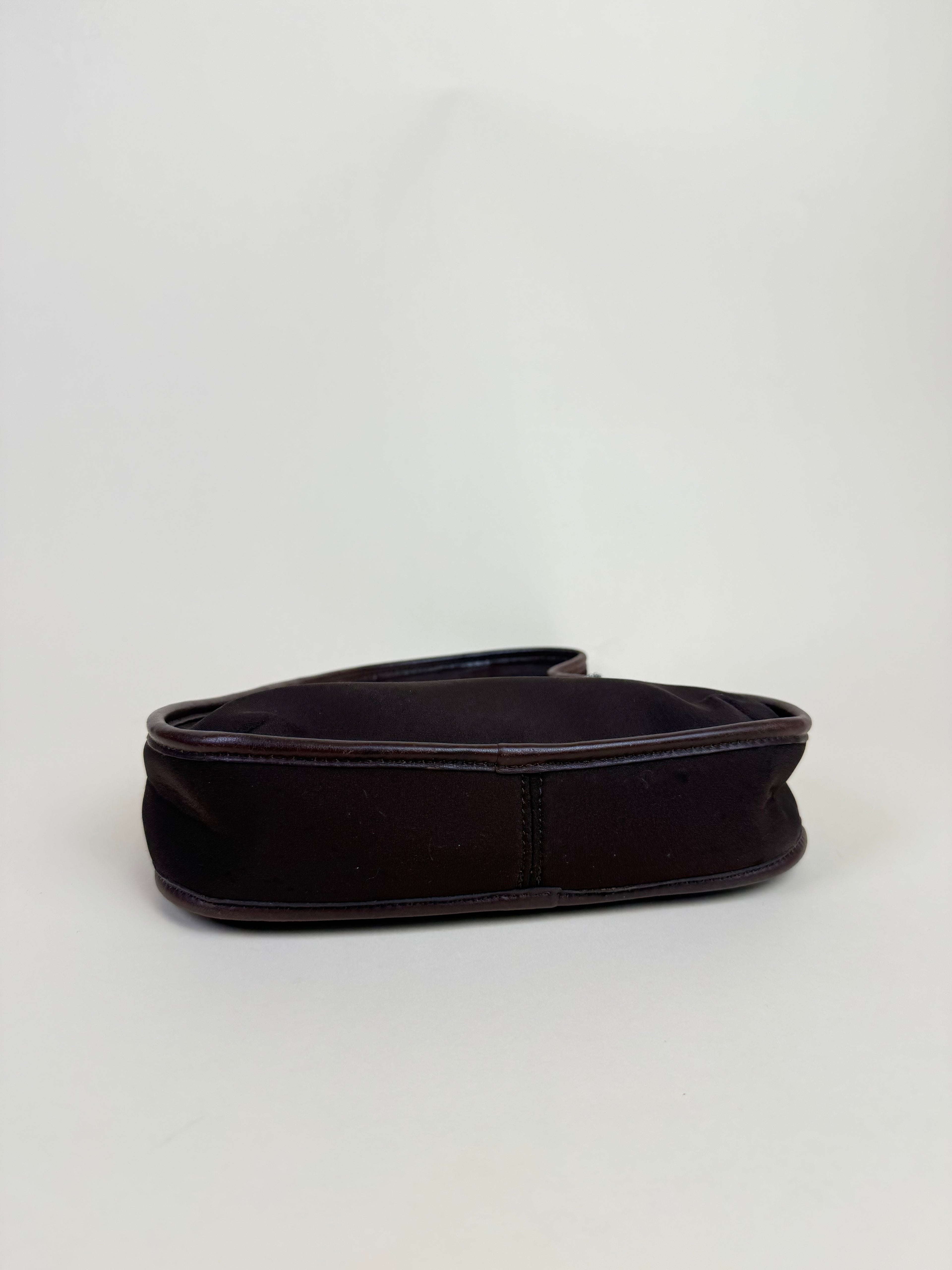 Coach Mini Ergo Nylon - Dark Brown