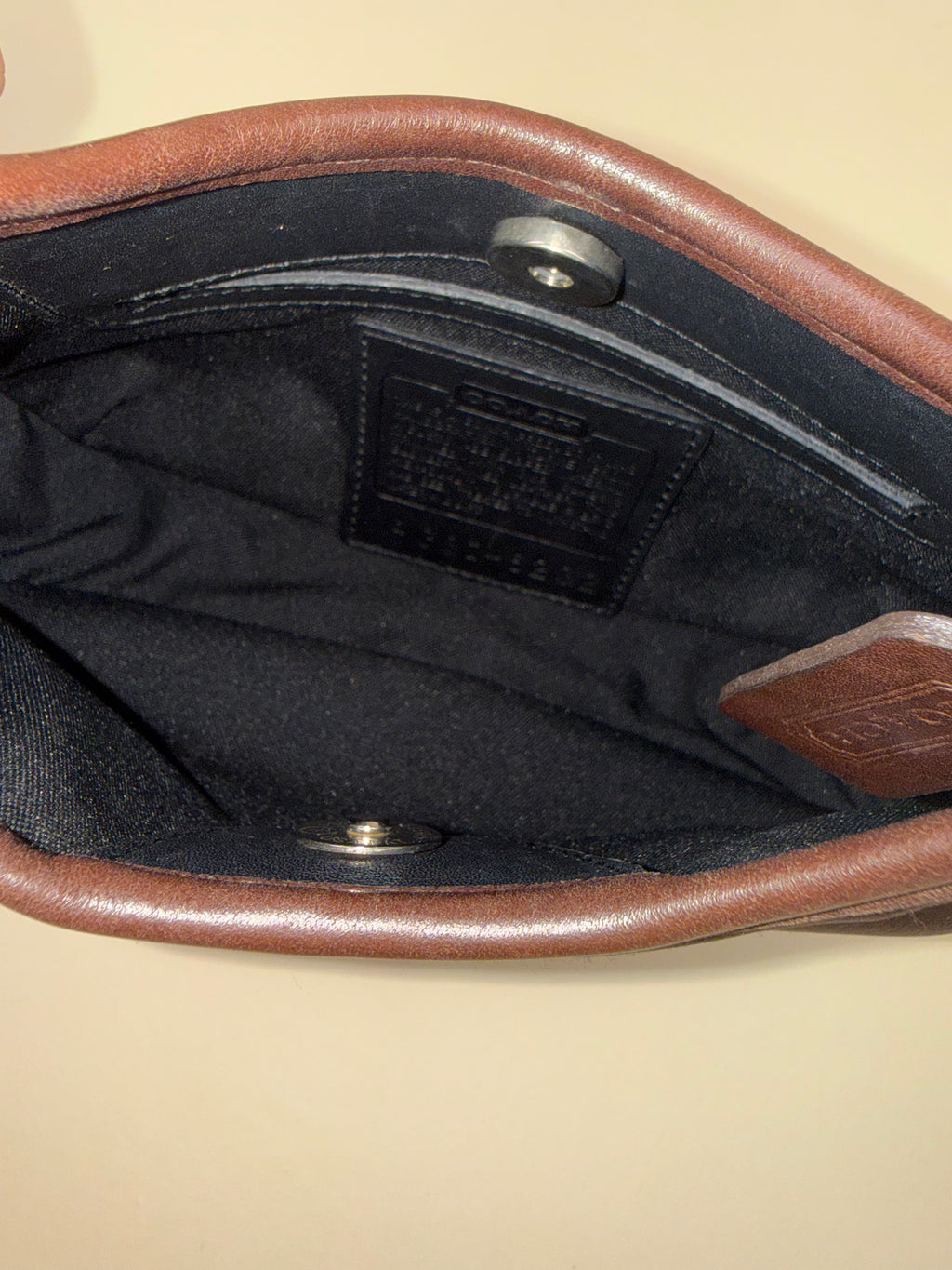 Coach Mini Ergo Nylon - Dark Brown