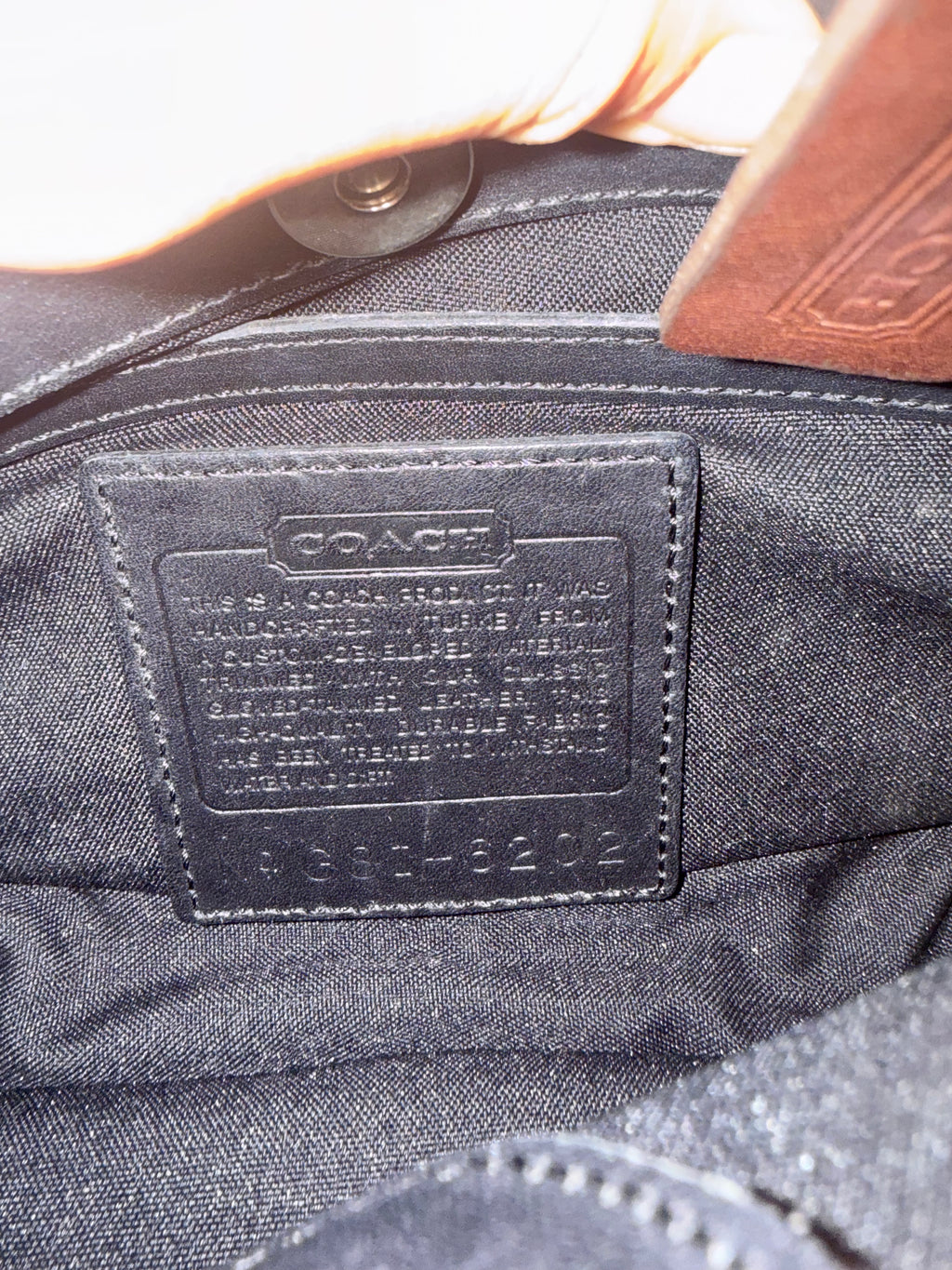 Coach Mini Ergo Nylon - Dark Brown