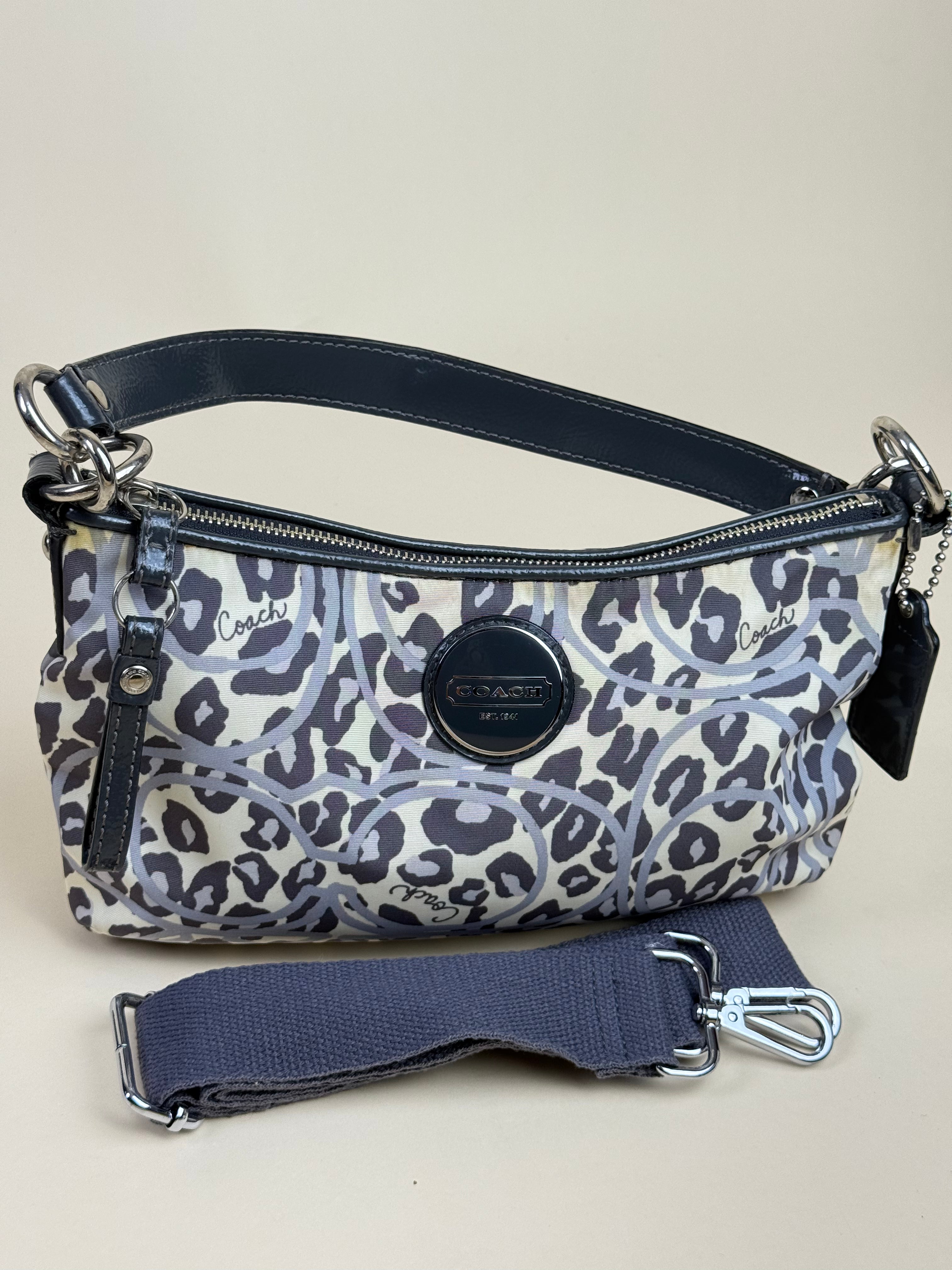 Coach Ocelot Animal Print – Grey/Blue