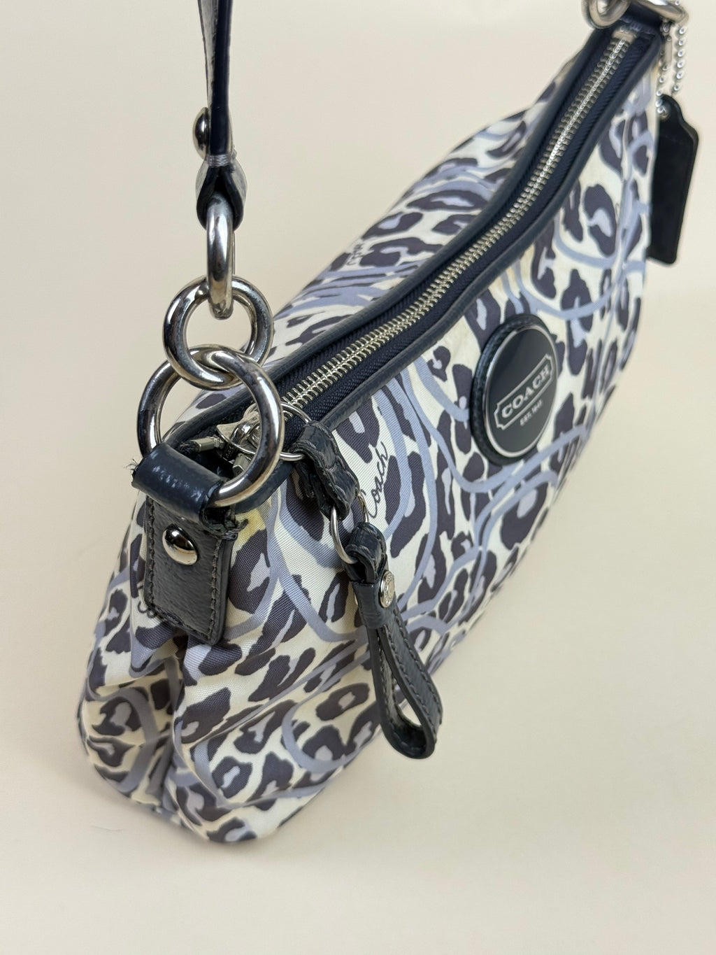 Coach Ocelot Animal Print – Grey/Blue