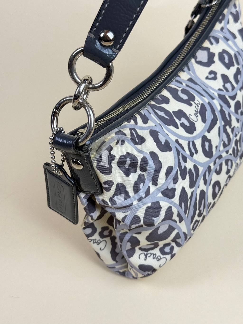 Coach Ocelot Animal Print – Grey/Blue