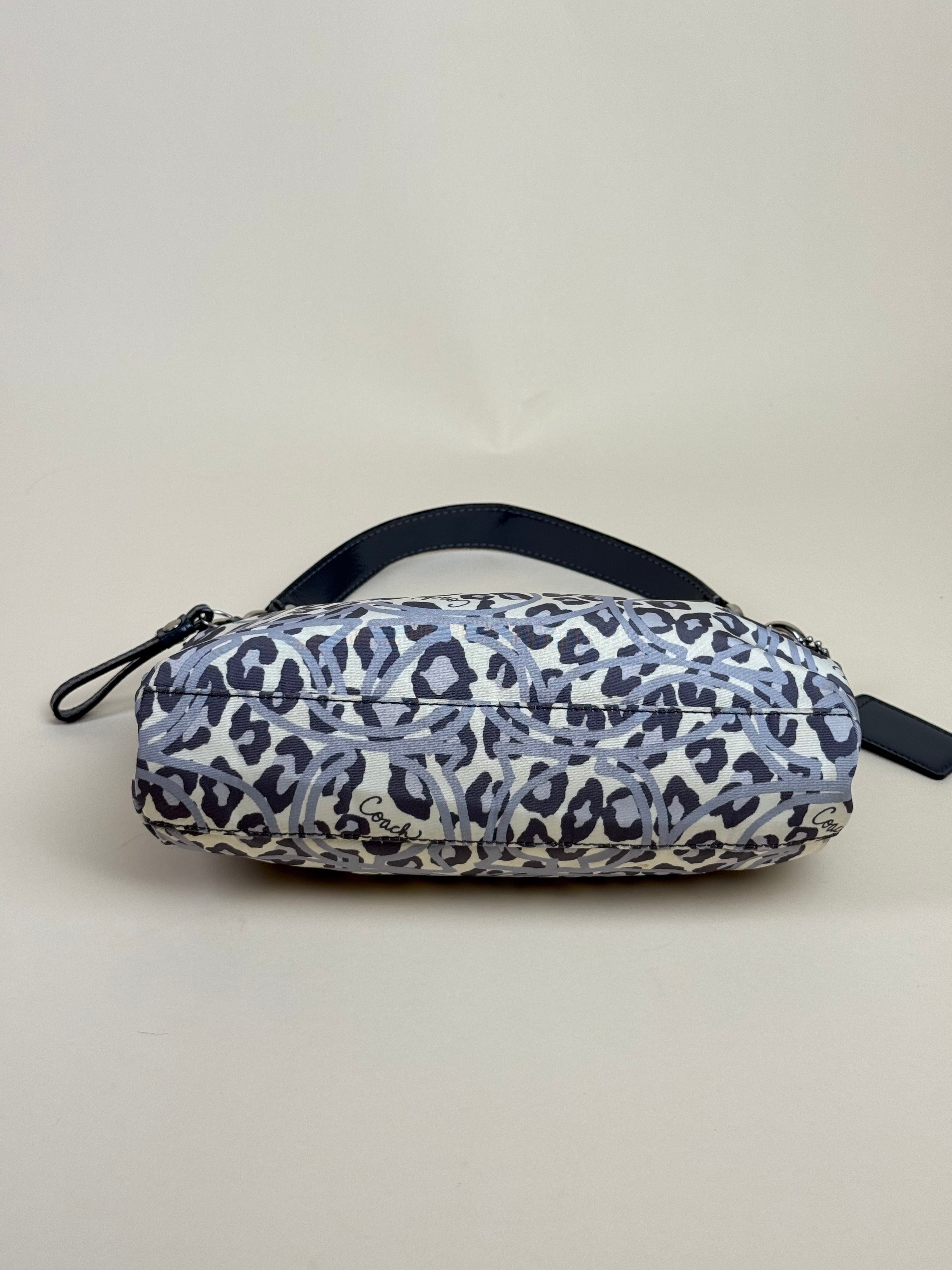 Coach Ocelot Animal Print – Grey/Blue