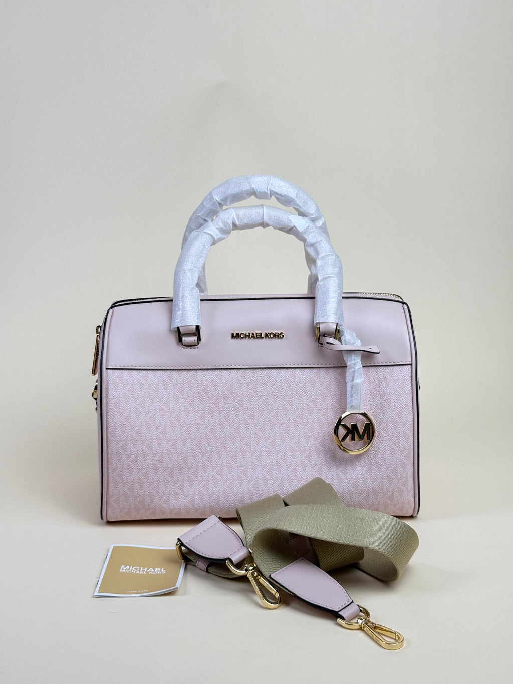 Michael Kors Jet Set Travel Medium Duffle - Light Powder Blush