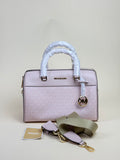 Michael Kors Jet Set Travel Medium Duffle - Light Powder Blush