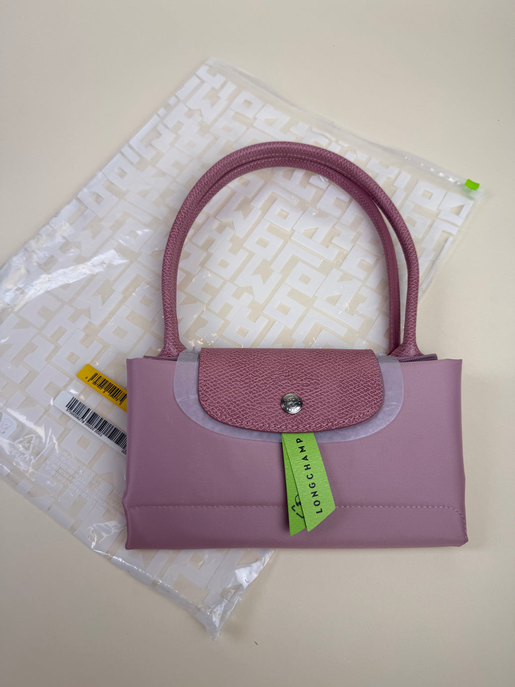 Longchamp Le Pliage Club Medium Long Handle - Rose