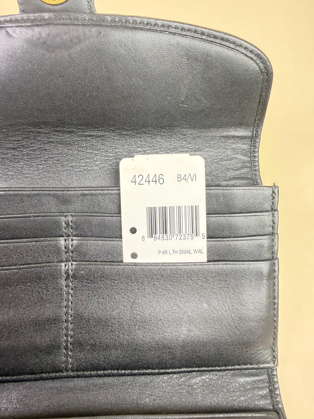 Coach Signature Slim Long Turnlock Wallet - Khaki/Denim